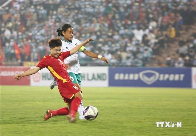 2024年U20女足亚洲杯预选赛：越南队完胜印尼队
