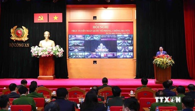 越南政府总理范明政出席全国禁毒工作会议
