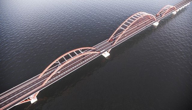 河内投资近8.3万亿越盾建设横跨红河的上吉桥