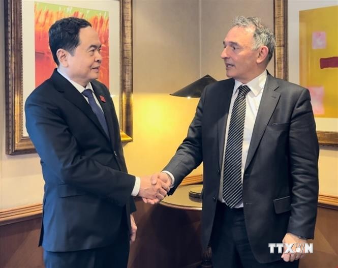 越南国会副主席陈青敏对西班牙进行访问