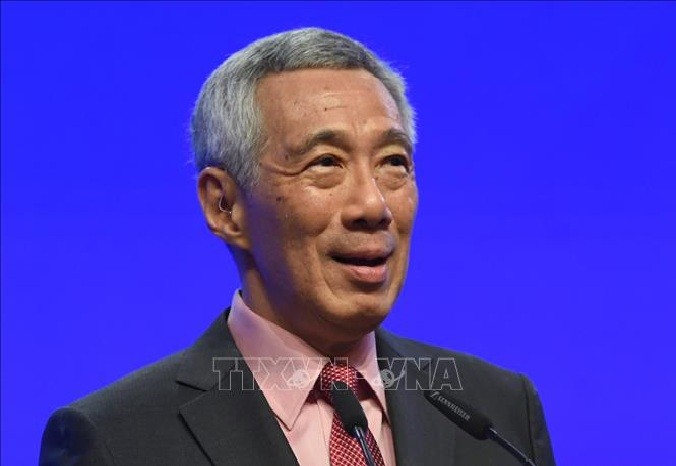 新加坡总理李显龙对中国进行访问