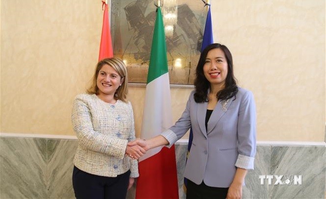 越南深化与意大利的战略伙伴关系