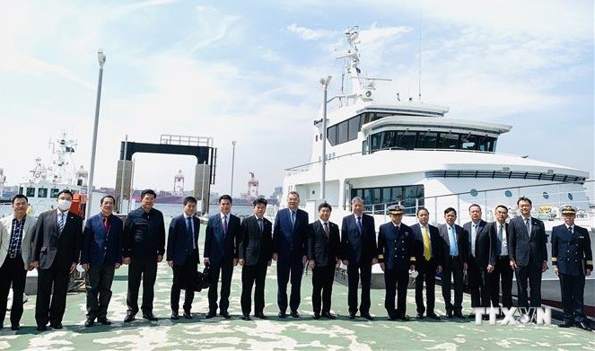 越南公安部长苏林访问日本海岸警卫队