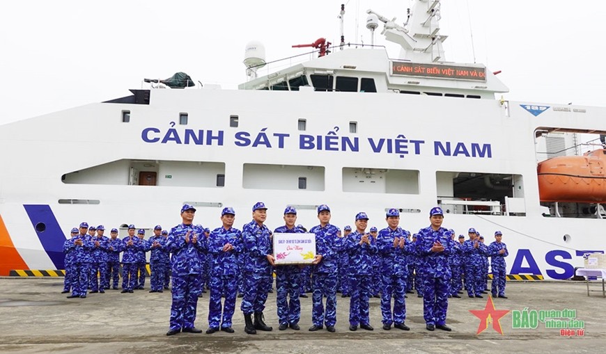 越南海警与中国海警开展海上联合巡逻活动