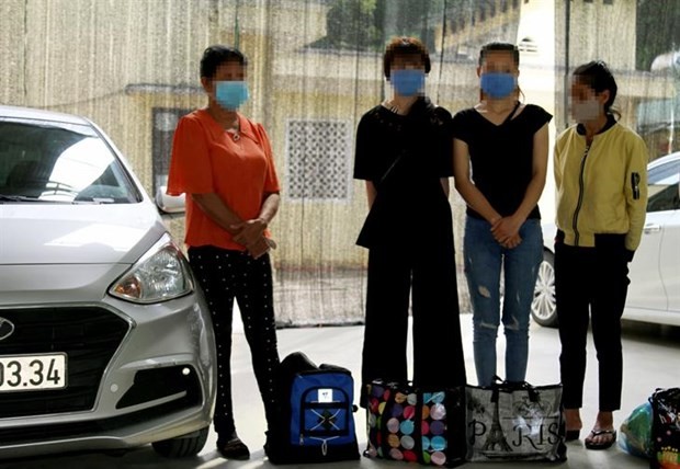 Các nạn nhân được Ban Chuyên án A820 giải cứu tại tỉnh Lạng Sơn. Nguồn: bienphong.com.vn