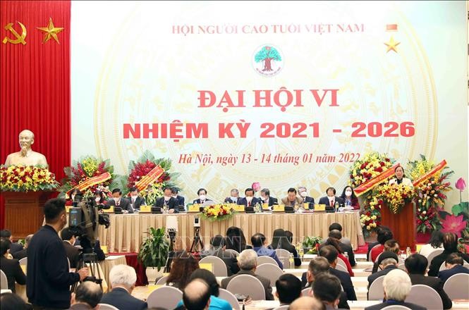 Phó Chủ tịch Thường trực Quốc hội Trần Thanh Mẫn dự Đại hội lần thứ VI Hội Người cao tuổi Việt Nam