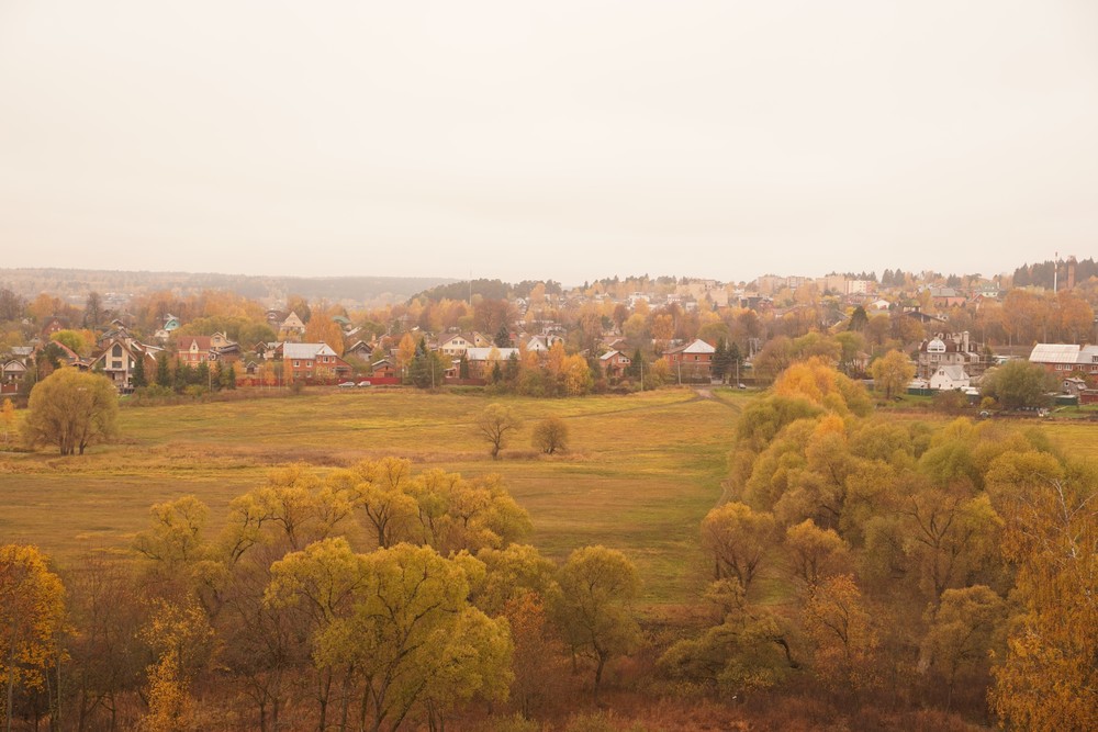 Phong cảnh nên thơ ở Zvenigorod vào mùa Thu. Ảnh: Duy Trinh