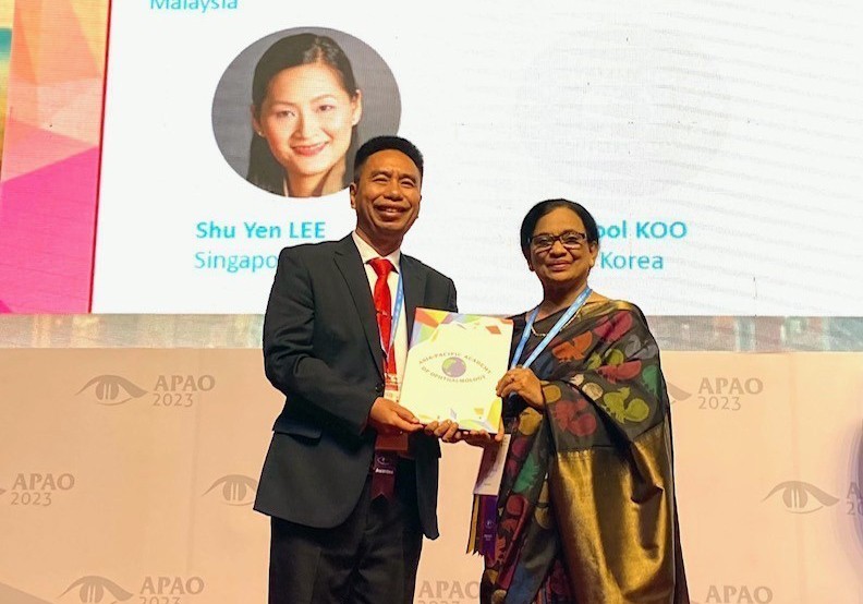 Bác sĩ Nguyễn Viết Giáp được nhận Giải thưởng Cống hiến xuất sắc về phòng, chống mù lòa châu Á - Thái Bình Dương