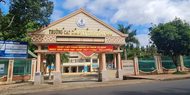 Trường Cao đẳng Kỹ thuật Đắk Lắk. Ảnh: TTXVN