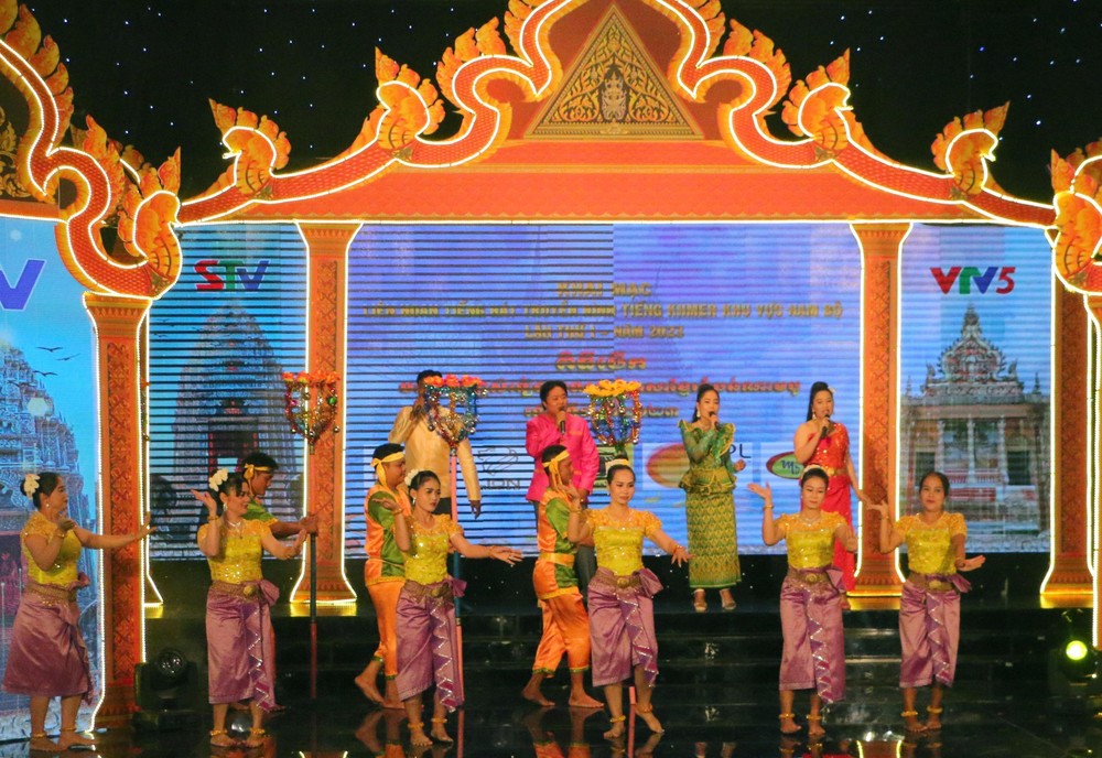 Khai mạc Liên hoan Tiếng hát Truyền hình Khmer khu vực Nam Bộ lần thứ I