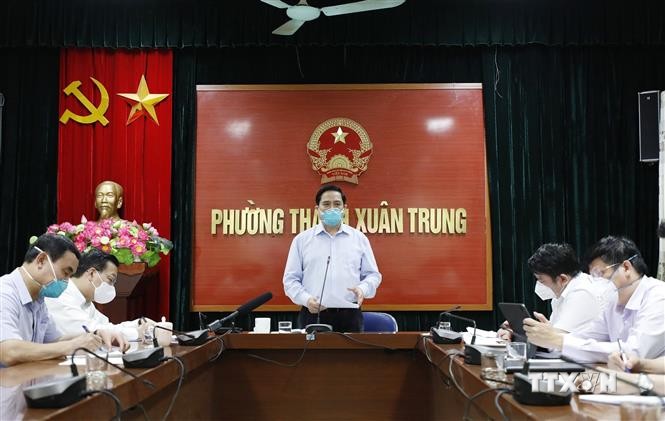 Thủ tướng Phạm Minh Chính: Rà soát, khắc phục ngay thiếu sót trong công tác phòng, chống dịch tại từng xã, phường, thị trấn