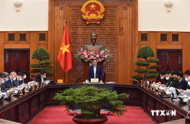 Thủ tướng Phạm Minh Chính: Sản xuất bằng được vaccine, thuốc điều trị COVID-19 ở trong nước