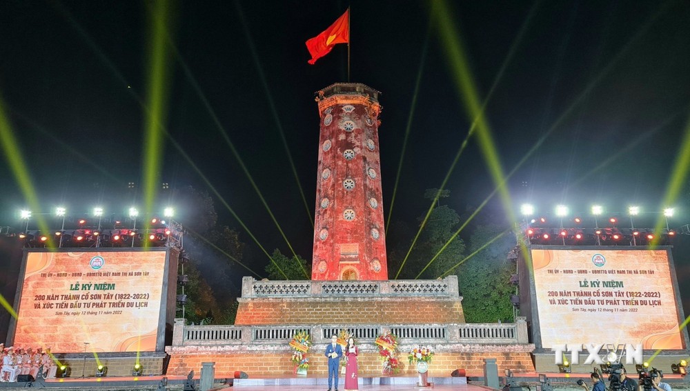 Hà Nội: Tưng bừng Lễ kỷ niệm 200 năm Thành cổ Sơn Tây