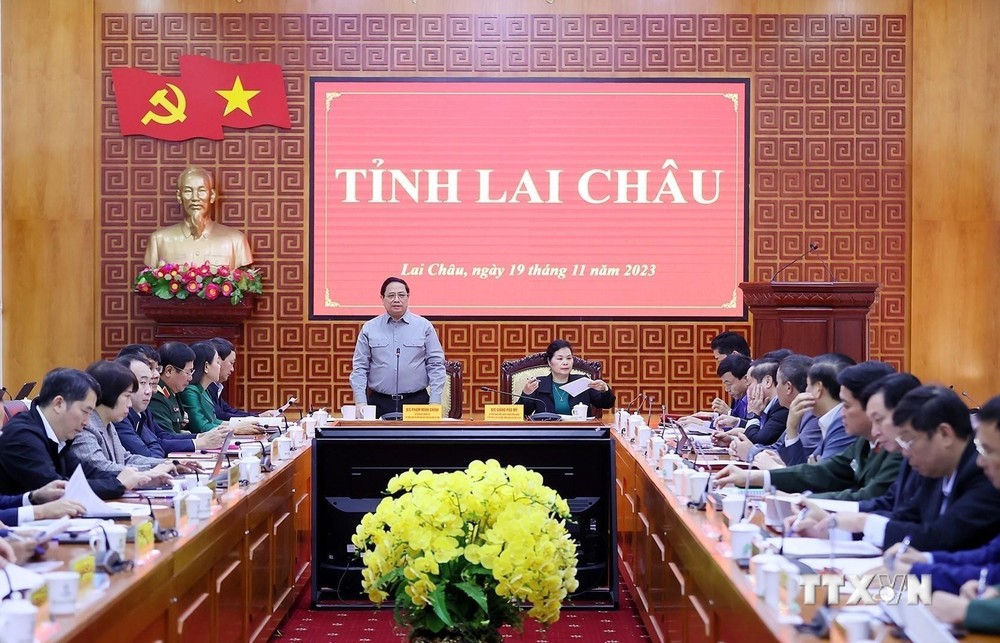 Thủ tướng Phạm Minh Chính: Lai Châu phải khởi tạo và tập trung cho các động lực tăng trưởng mới