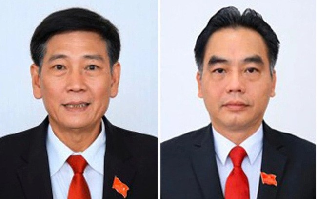 Thủ tướng quyết định thi hành kỷ luật bằng hình thức khiển trách đối với ông Mai Hùng Dũng (trái) và ông Nguyễn Lộc Hà. Ảnh: baobinhduong.vn