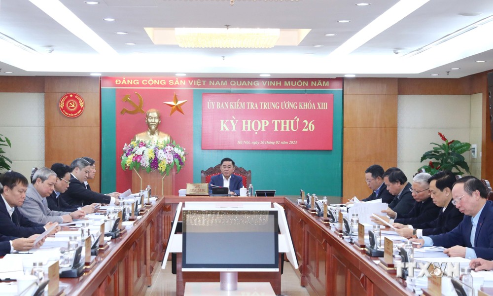 Kỳ họp thứ 26 Ủy ban Kiểm tra Trung ương: Khiển trách Ban cán sự đảng UBND tỉnh Bắc Giang nhiệm kỳ 2021 - 2026