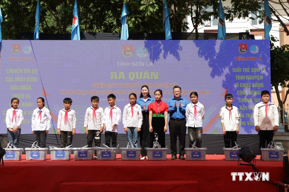 Tuổi trẻ Sơn La ra quân Chiến dịch Thanh niên tình nguyện hè 2023