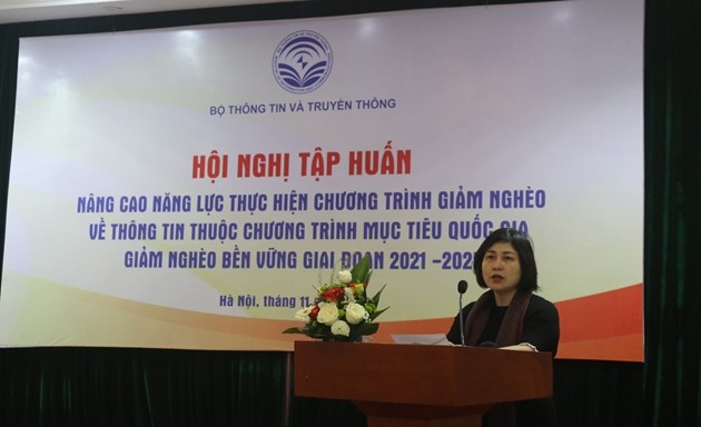 Bà Nguyễn Minh Hằng, Phó Vụ trưởng Vụ Pháp chế, Bộ Thông tin và Truyền thông. Ảnh: thanhtra.com.vn