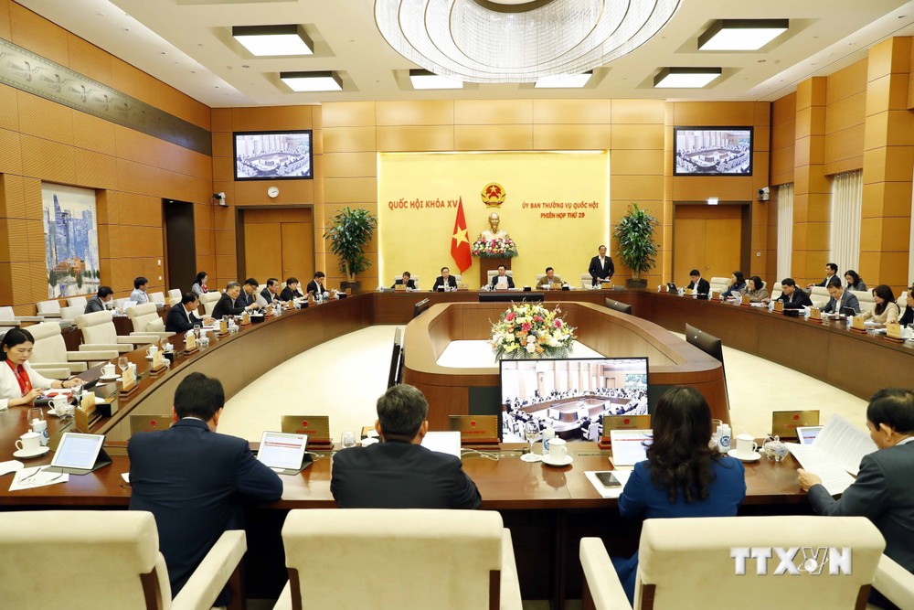 Khai mạc Phiên họp thứ 29 Ủy ban Thường vụ Quốc hội