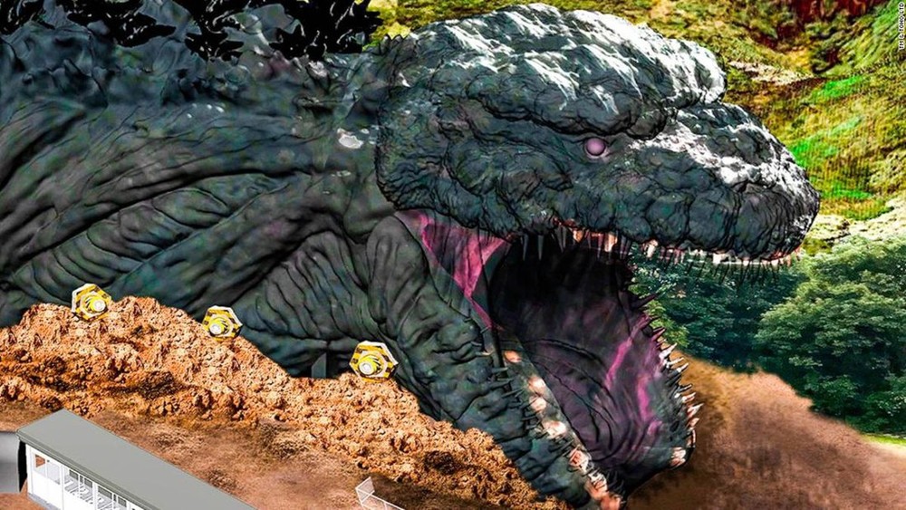 Ra mắt bức tượng Godzilla "kích thước thật" đầu tiên trên thế giới