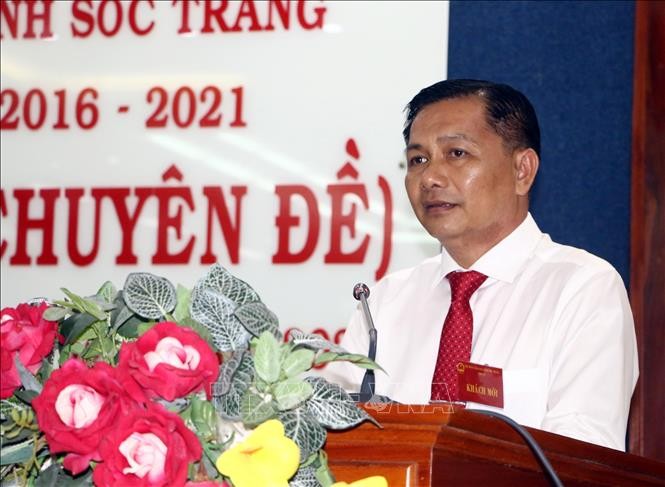 Ông Trần Văn Lâu được bầu giữ chức Chủ tịch Ủy ban nhân dân tỉnh Sóc Trăng ​