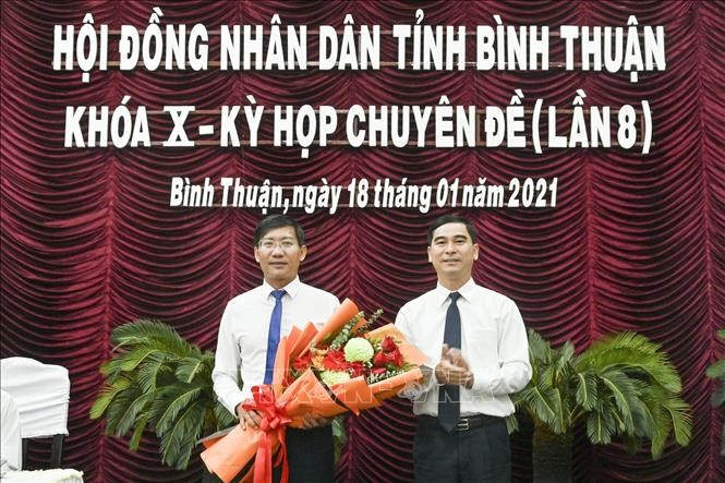 Ông Lê Tuấn Phong được bầu giữ chức vụ Chủ tịch tỉnh Bình Thuận