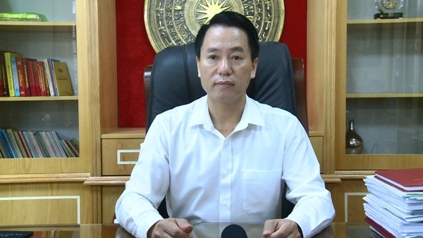 Bí thư Huyện ủy Văn Yên Luyện Hữu Chung. Ảnh: yenbai.gov.vn