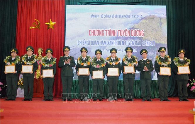 Ngày Biên phòng toàn dân (3/3): Tuyên dương chiến sỹ quân hàm xanh trên tuyến đầu biên giới Sơn La