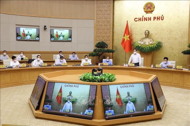 Thủ tướng Phạm Minh Chính chủ trì phiên họp Chính phủ thường kỳ đầu tiên