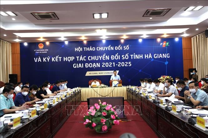 Thúc đẩy chuyển đổi số toàn diện tại tỉnh Hà Giang giai đoạn 2021-2025