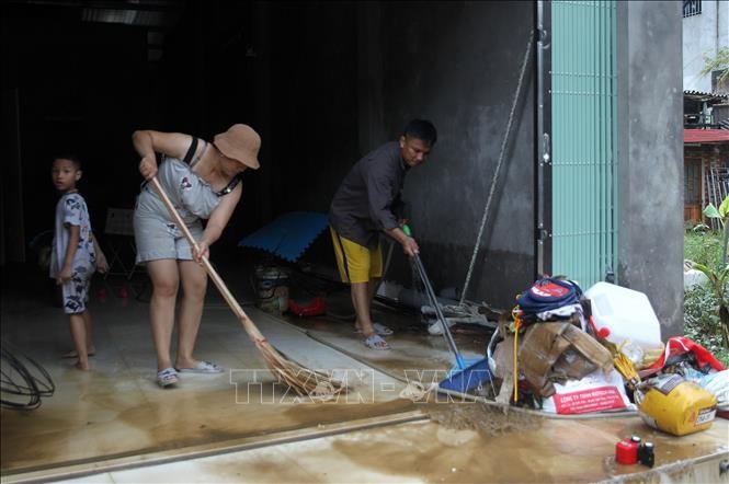 Hàng trăm ngôi nhà, phương tiện giao thông tại Lào Cai bị hư hỏng do ngập nước