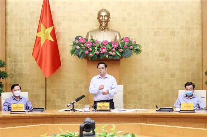 Thủ tướng Chính phủ Phạm Minh Chính: Ngăn chặn, đẩy lùi dịch bệnh nhanh nhất, hiệu quả nhất có thể, thực hiện mục tiêu kép