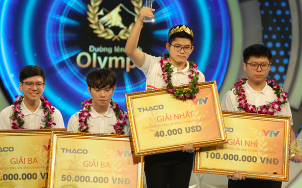 Chung kết Olympia 2021: Nguyễn Hoàng Khánh, Trường Trung học phổ thông Bạch Đằng, Quảng Ninh giành vòng nguyệt quế