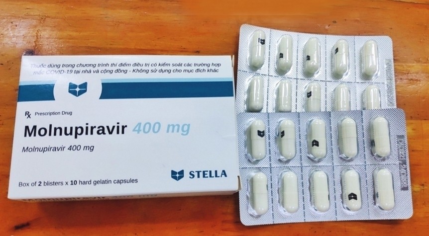 Dịch COVID-19: Chỉ sử dụng thuốc Molnupiravir khi có đơn của bác sĩ