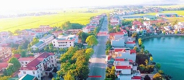 Huyện Thiệu Hóa đạt chuẩn nông thôn mới