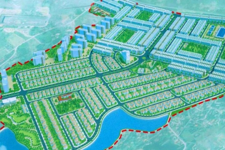 Dự án Khu đô thị Thanh Minh (Phú Thọ) có quy mô khoảng 4.390 tỉ đồng. Ảnh: kinhtemoitruong.vn