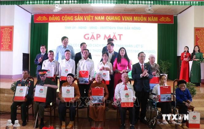 Nhiều hoạt động kỷ niệm 75 năm ngày thương binh liệt sỹ tại Đắk Nông