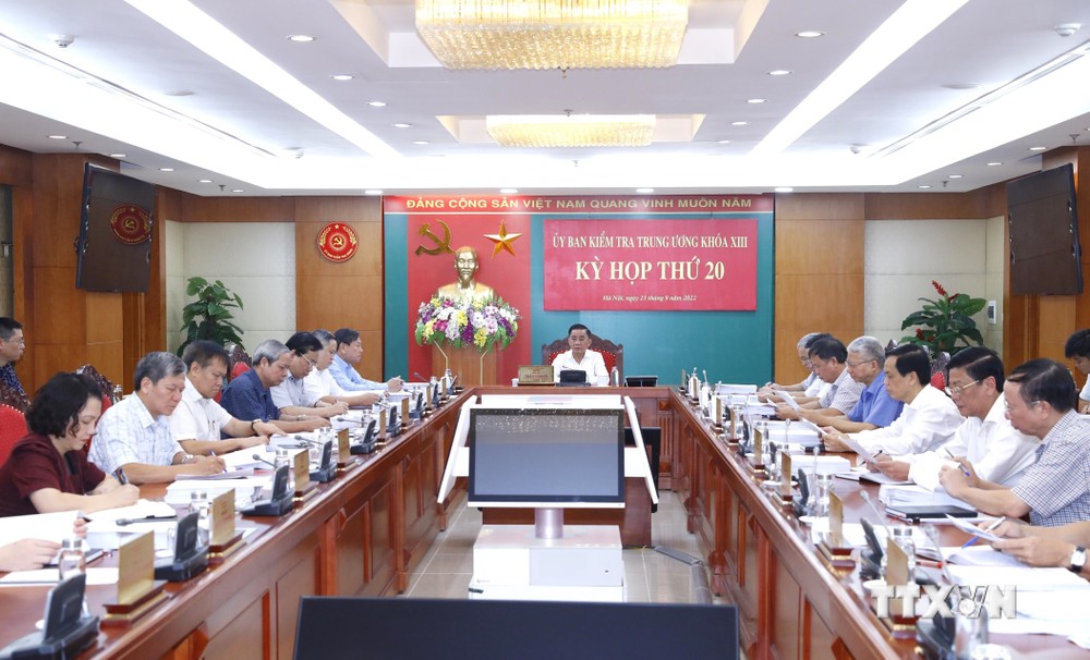 Kỳ họp thứ 20 của Ủy ban Kiểm tra Trung ương: Cảnh cáo Ban Thường vụ Đảng ủy Viện Hàn lâm Khoa học xã hội Việt Nam các nhiệm kỳ 2015 - 2020, 2020 - 2025