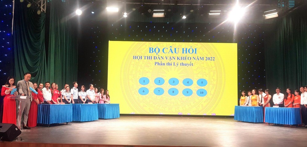 Sôi nổi Hội thi "Dân vận khéo" tỉnh Sơn La lần thứ III năm 2022