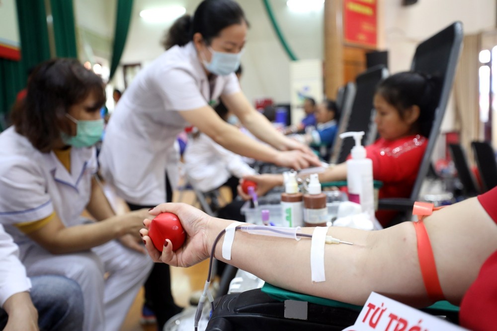 Lạng Sơn: Hiến máu tình nguyện đạt 120%