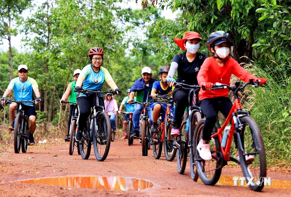 Đạp xe xuyên rừng - khám phá rừng nhiệt đới Mã Đà tại Đồng Nai