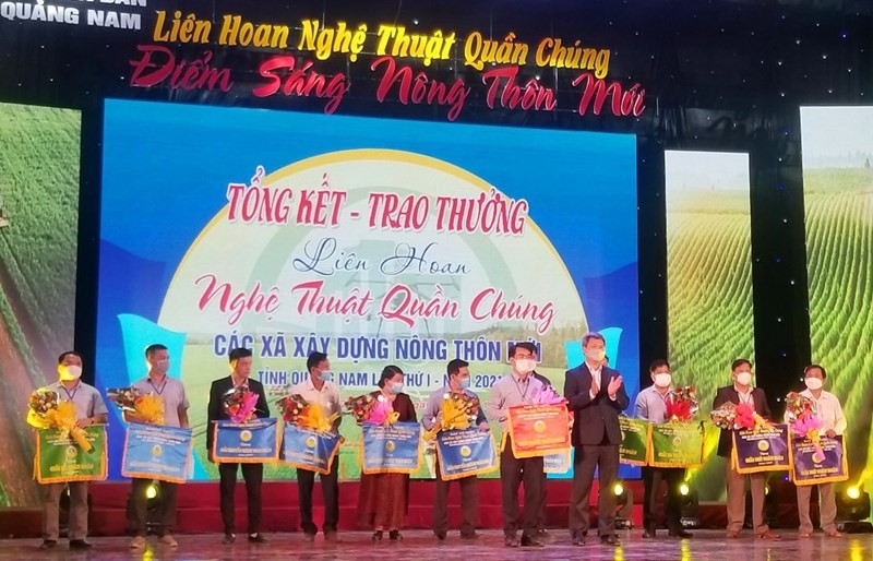 Liên hoan nghệ thuật quần chúng các xã xây dựng nông thôn mới tỉnh Quảng Nam lần thứ 2