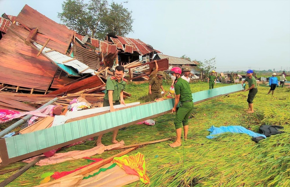 Gia Lai: Tập trung khắc phục thiệt hại mưa giông kèm lốc