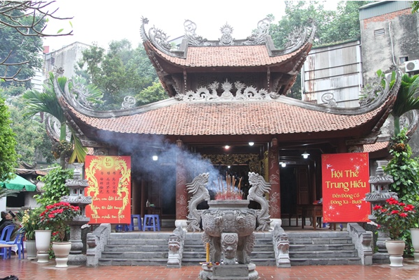 Đền Đồng Cổ, phường Bưởi, quận Tây Hồ (Hà Nội) được xây dựng năm 1028. Ảnh: baovanhoa.vn