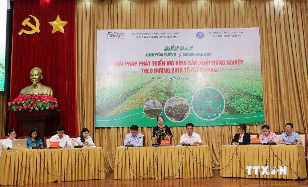 Bắc Ninh phát triển sản xuất nông nghiệp theo hướng kinh tế tuần hoàn