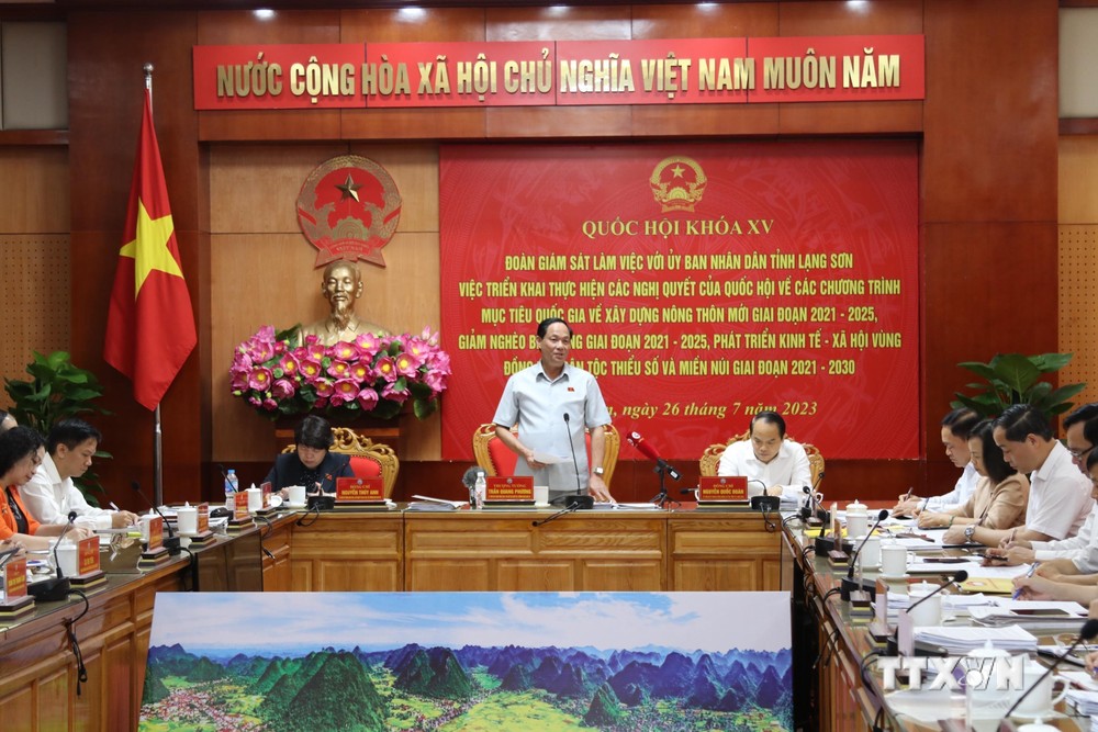 Phát huy hiệu quả các Chương trình mục tiêu quốc gia tại Lạng Sơn
