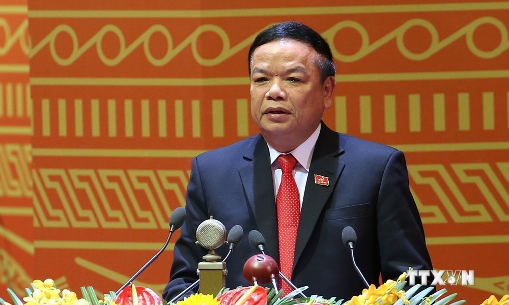 Ông Mai Văn Ninh, nguyên Bí thư Tỉnh ủy Thanh Hóa. Ảnh: TTXVN phát