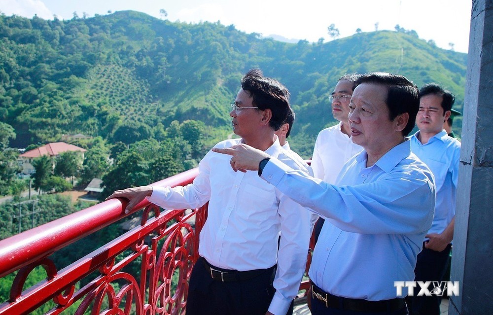 Phó Thủ tướng Chính phủ Trần Hồng Hà thăm, làm việc tại Lào Cai