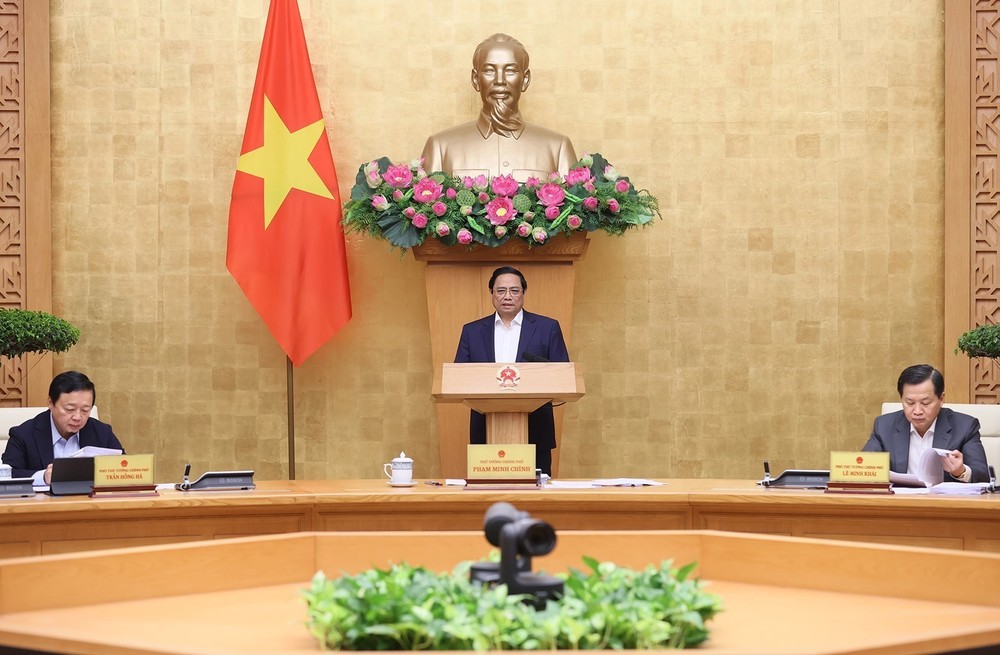 Thủ tướng Phạm Minh Chính chủ trì phiên họp Chính phủ thường kỳ tháng 11 năm 2023