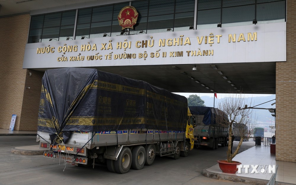 Kim ngạch xuất khẩu qua cửa khẩu Kim Thành (Lào Cai) tăng 205%
